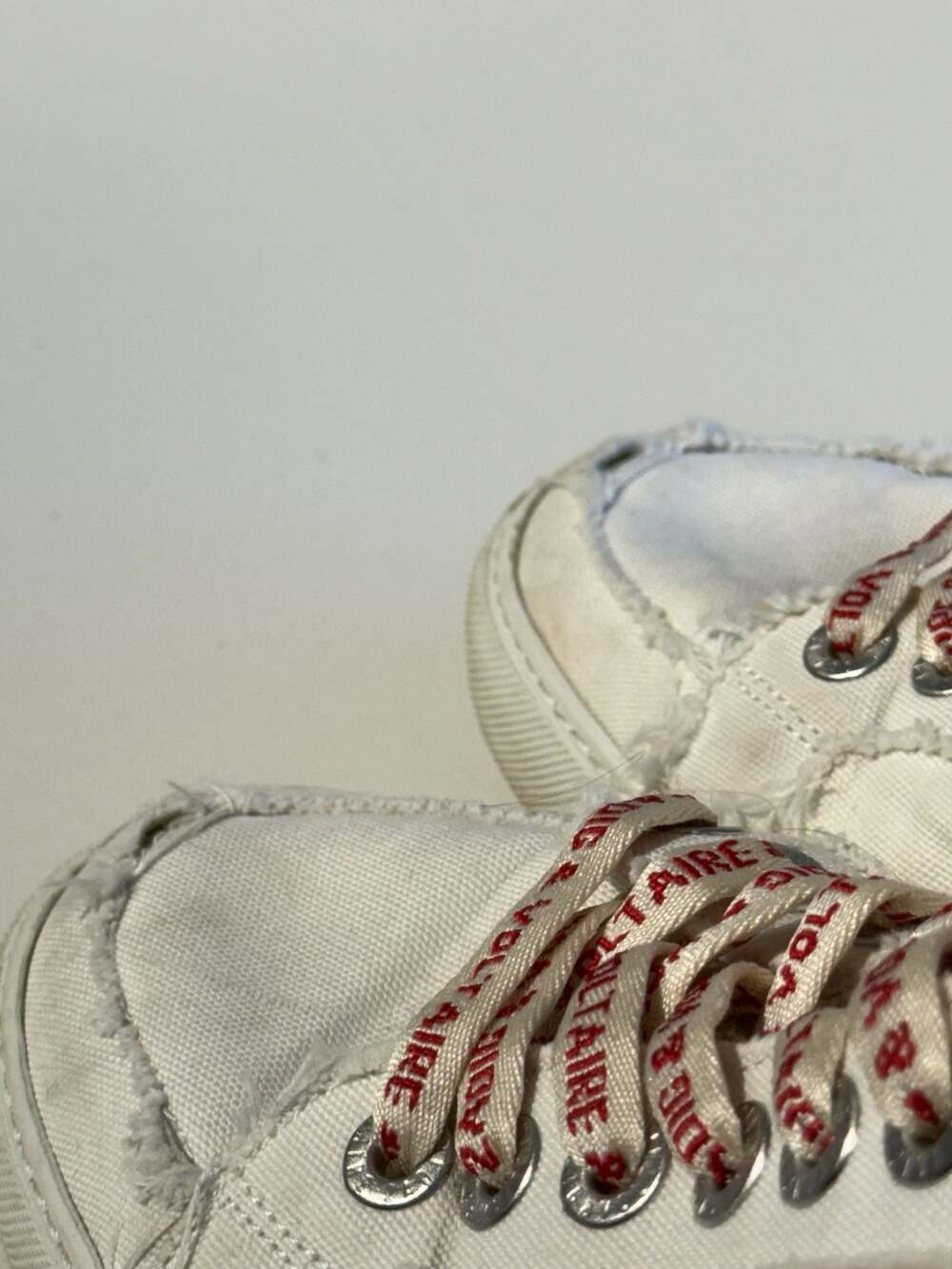 Zadig & Voltaire High Flash Canvas High-Top Sneakers - Picture 10 of 12